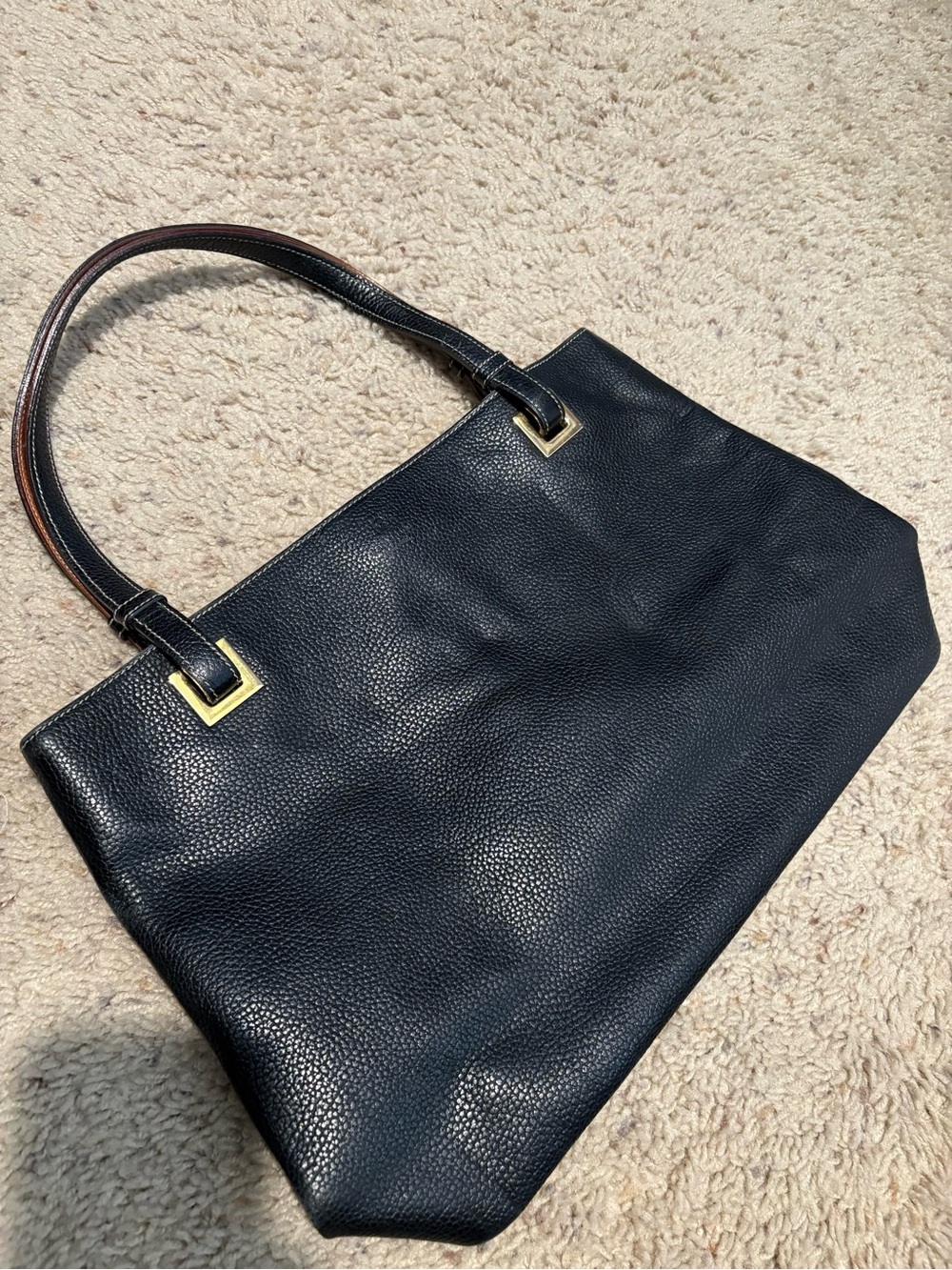 Vintage kate spade New York pebbled Shoulder Tote Bag